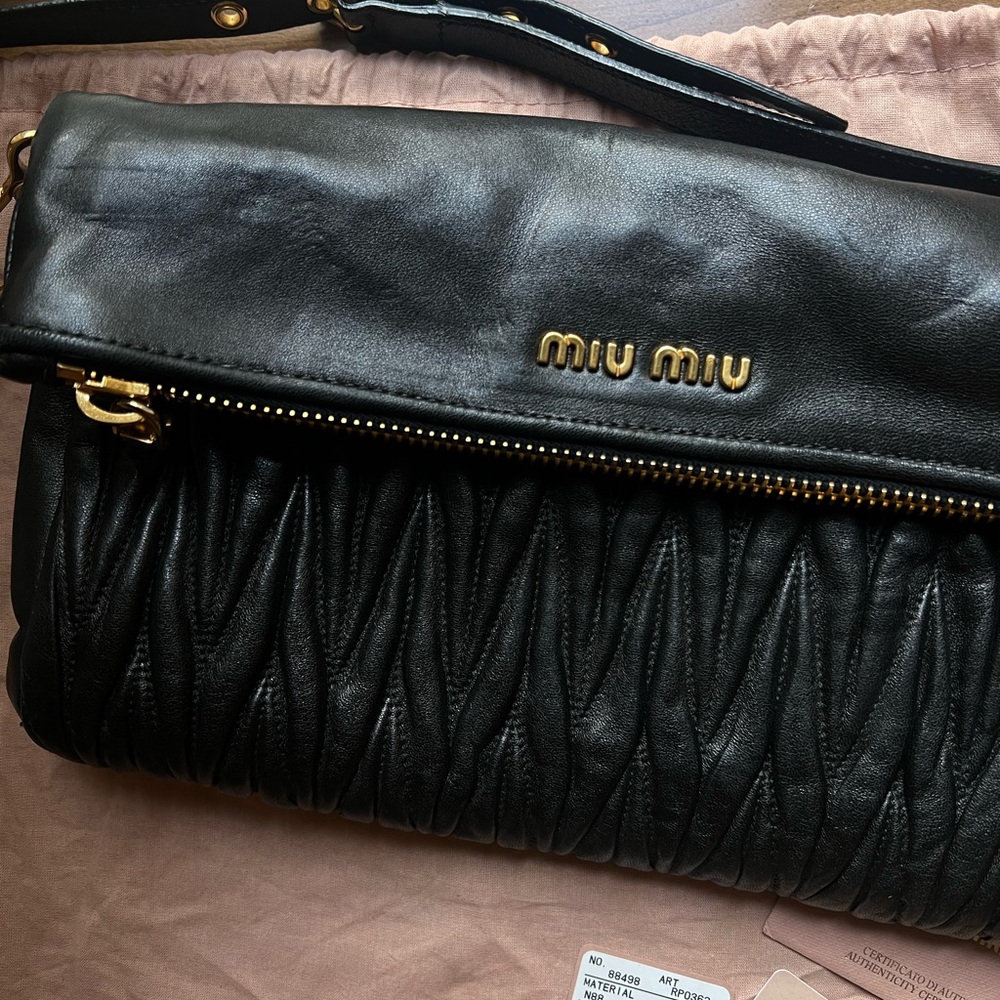 Miu Miu Black Crossbody Bag - Picture 7 of 11